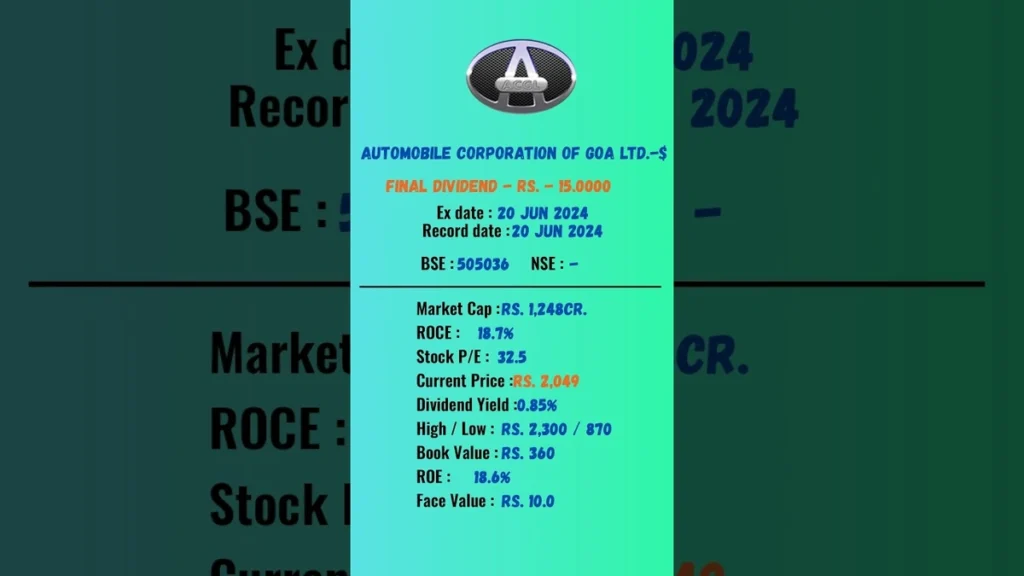 Automobile Corporation of Goa Limited
