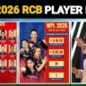 RCB's WPL 2026 Squad